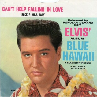 Album cover for Can't Help Falling in Love with You by Elvis Presley