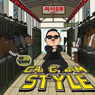 Album cover for Gangam Style by Psy