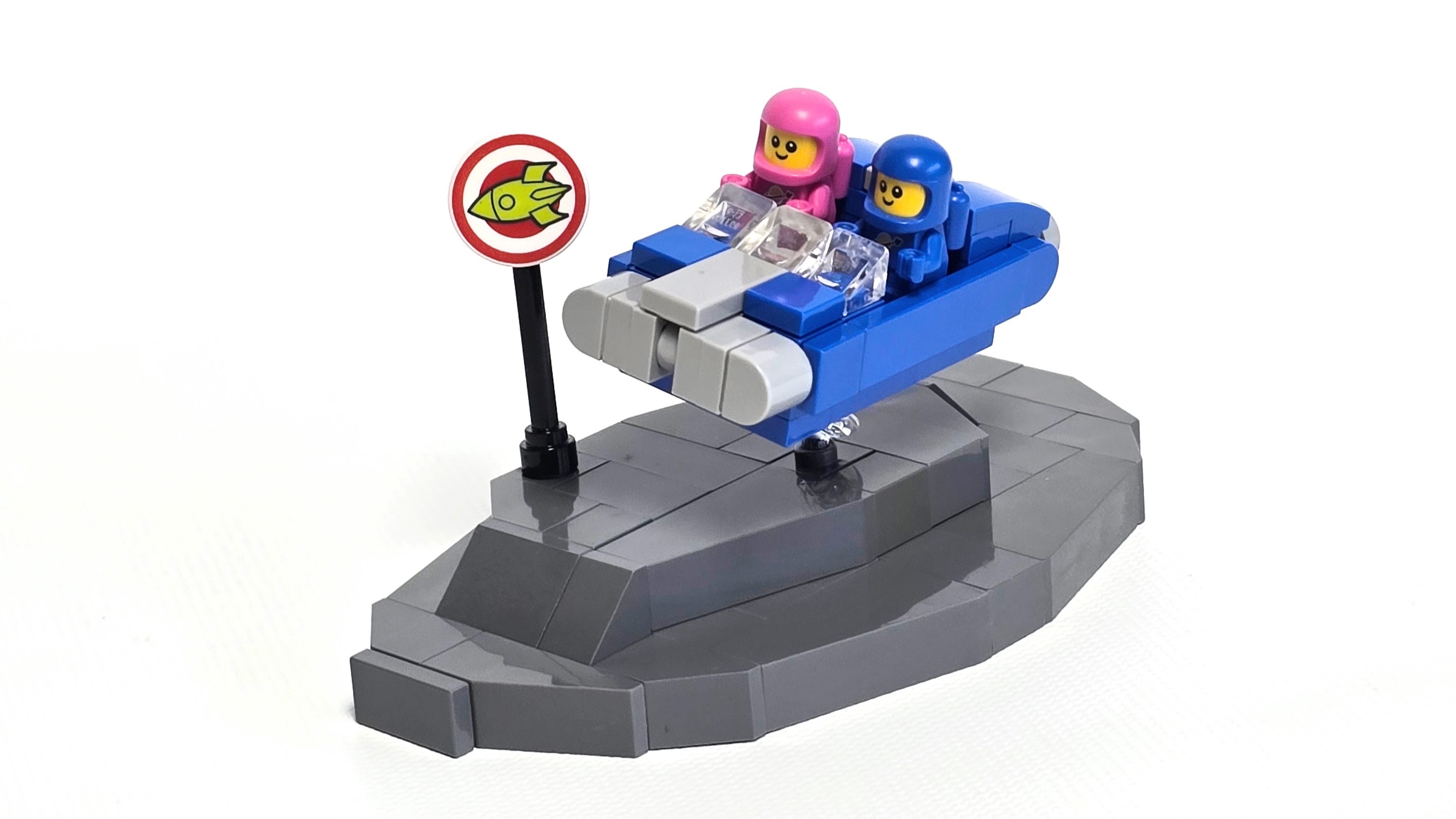 Lego Baby Moon Car, created by Alex Lyman