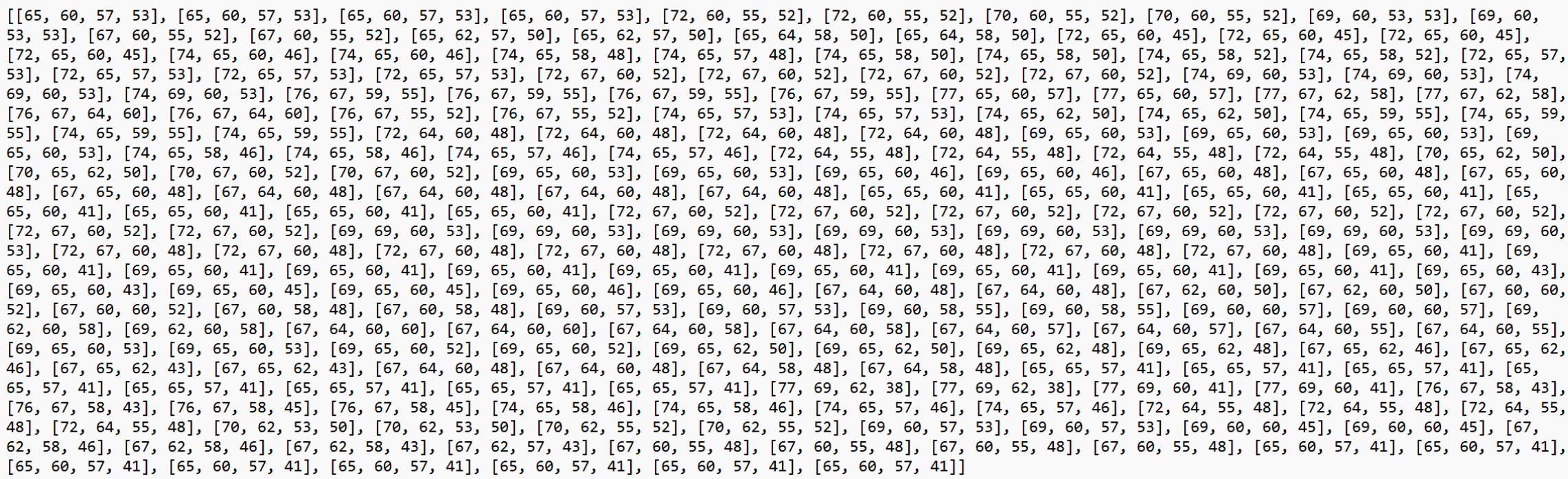 Example image from JS Chorales dataset
