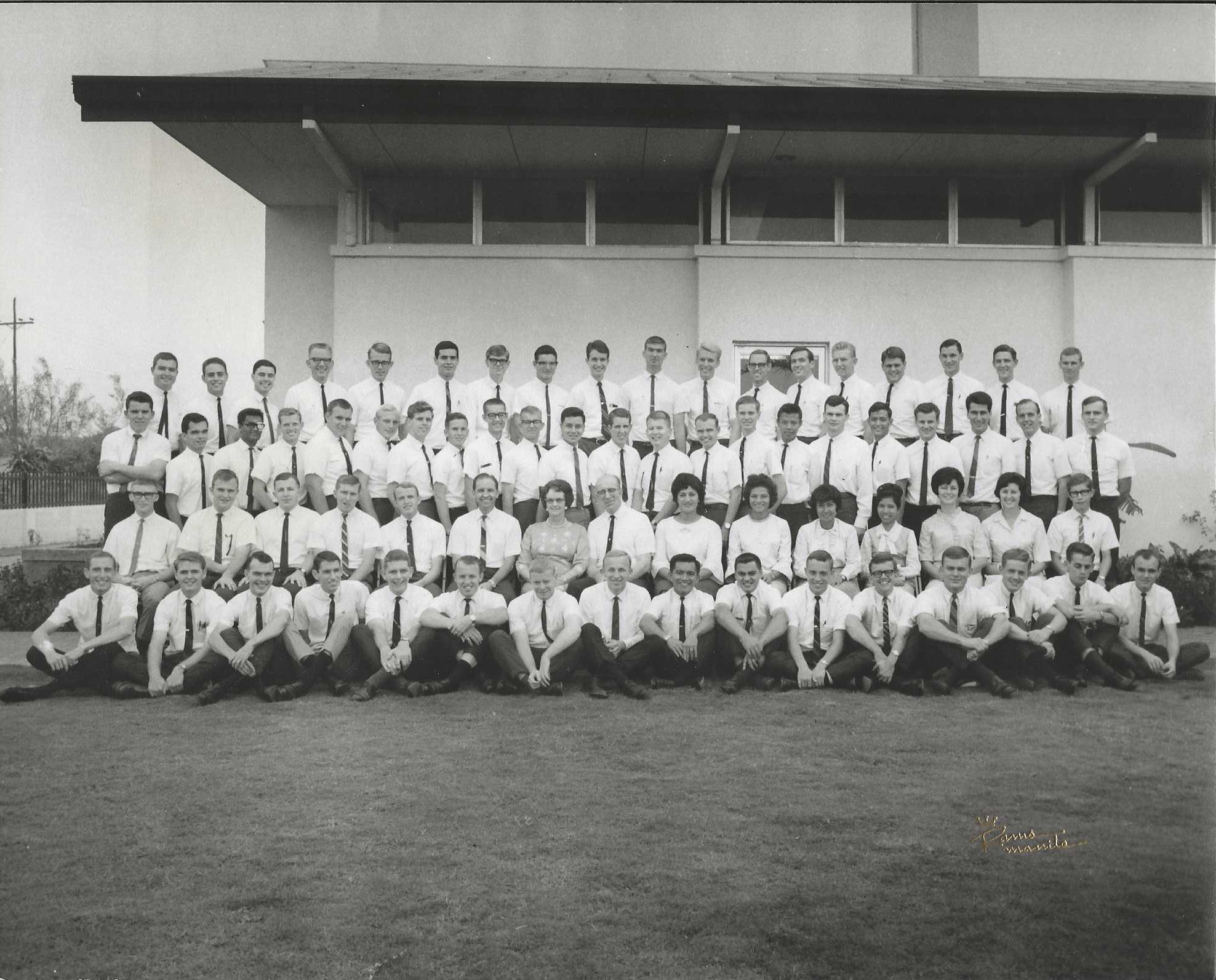 Don Asay as a missionary in Manila circa 1965