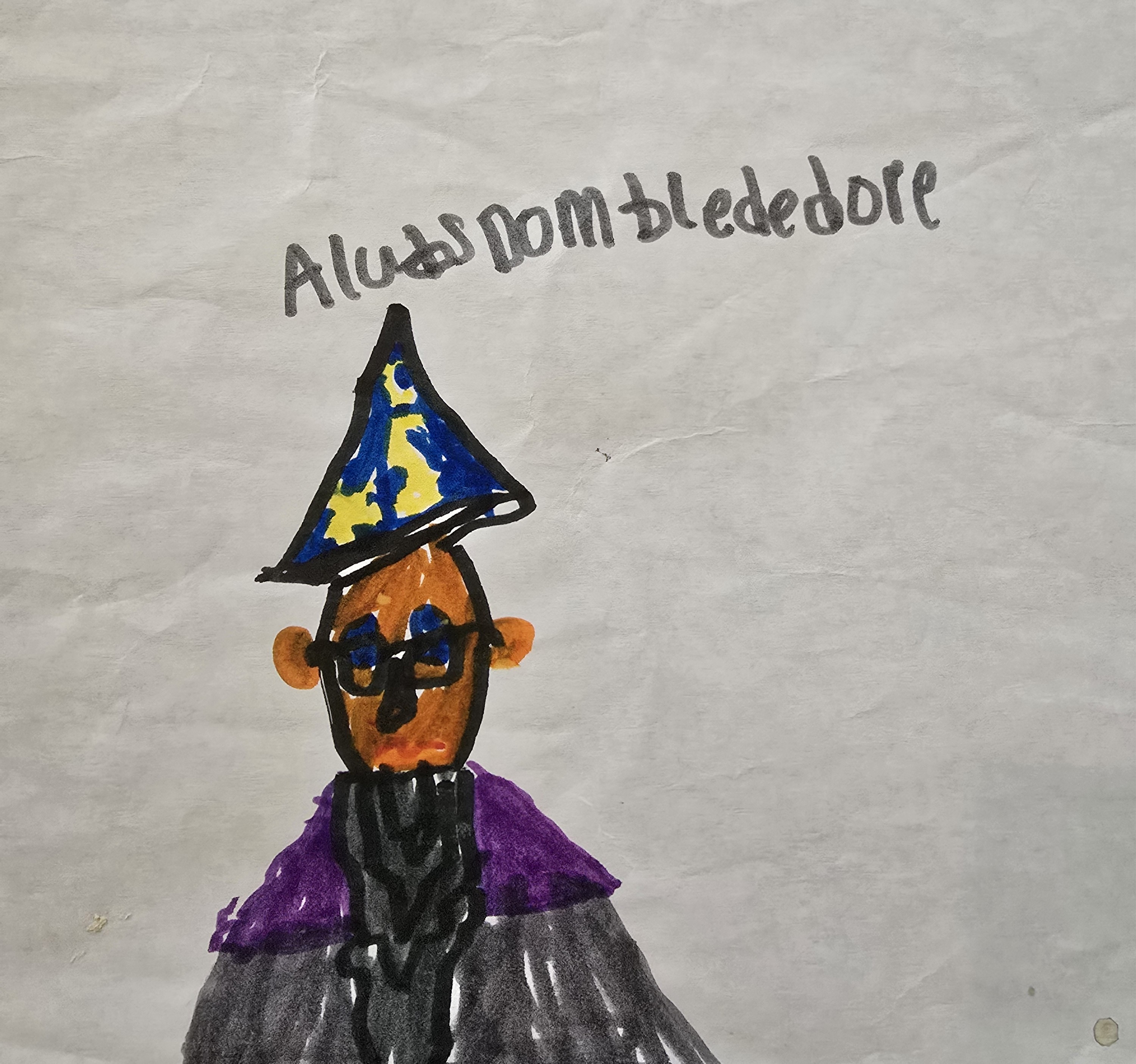 riginal Drawing of Albus Dumbledore I drew around 2001