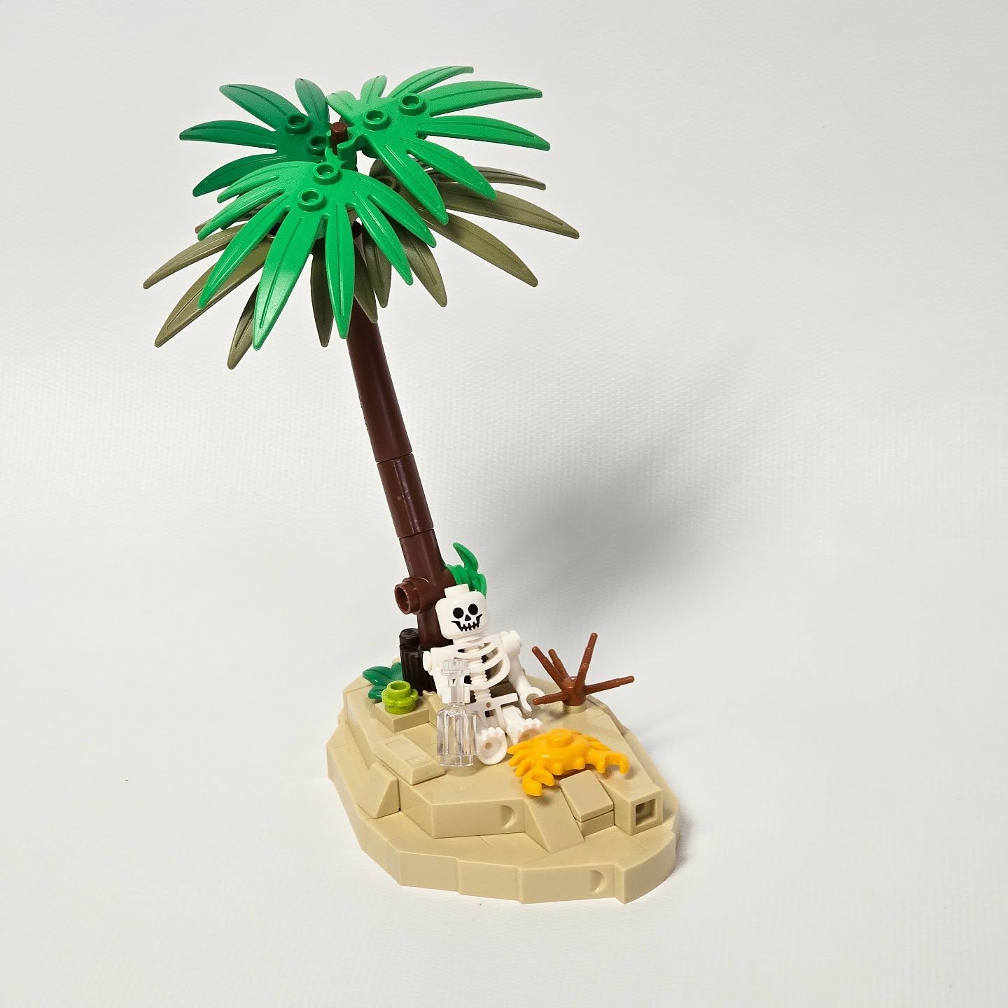 tiny Lego desert island