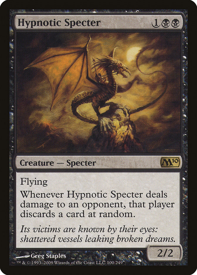 The Magic: the Gathering card Hypnotic Specter