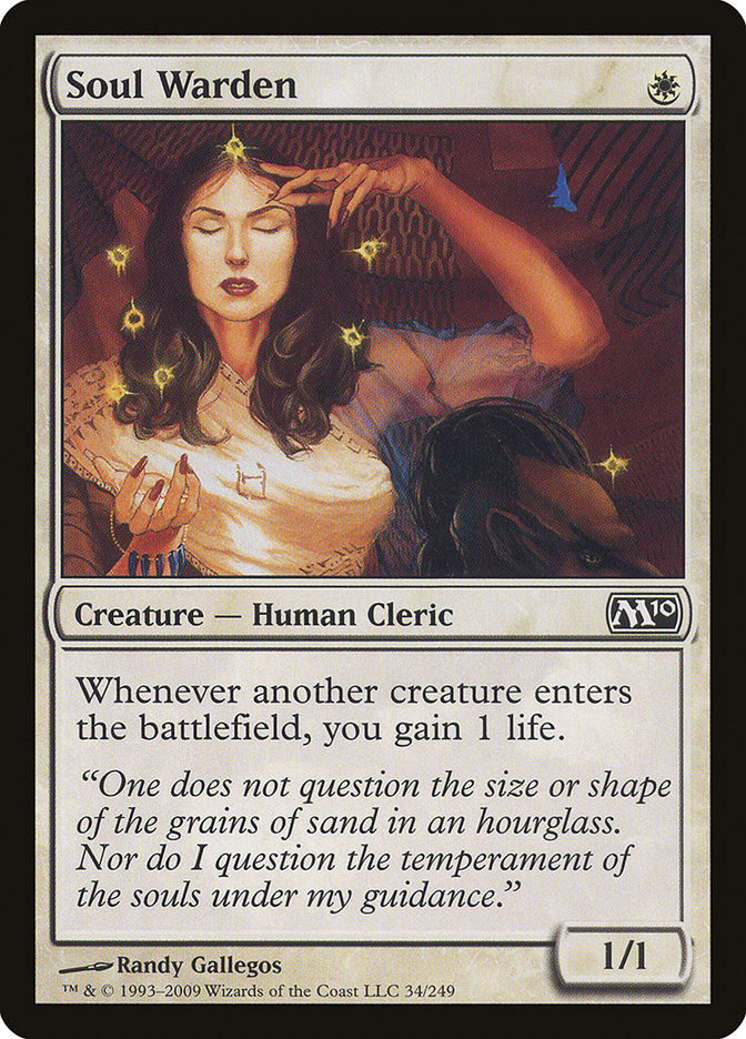 The Magic: the Gathering card Soul Warden
