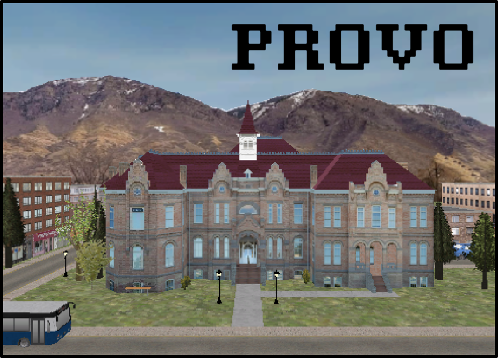 Sticker designed by Alex Lyman for Provo City.