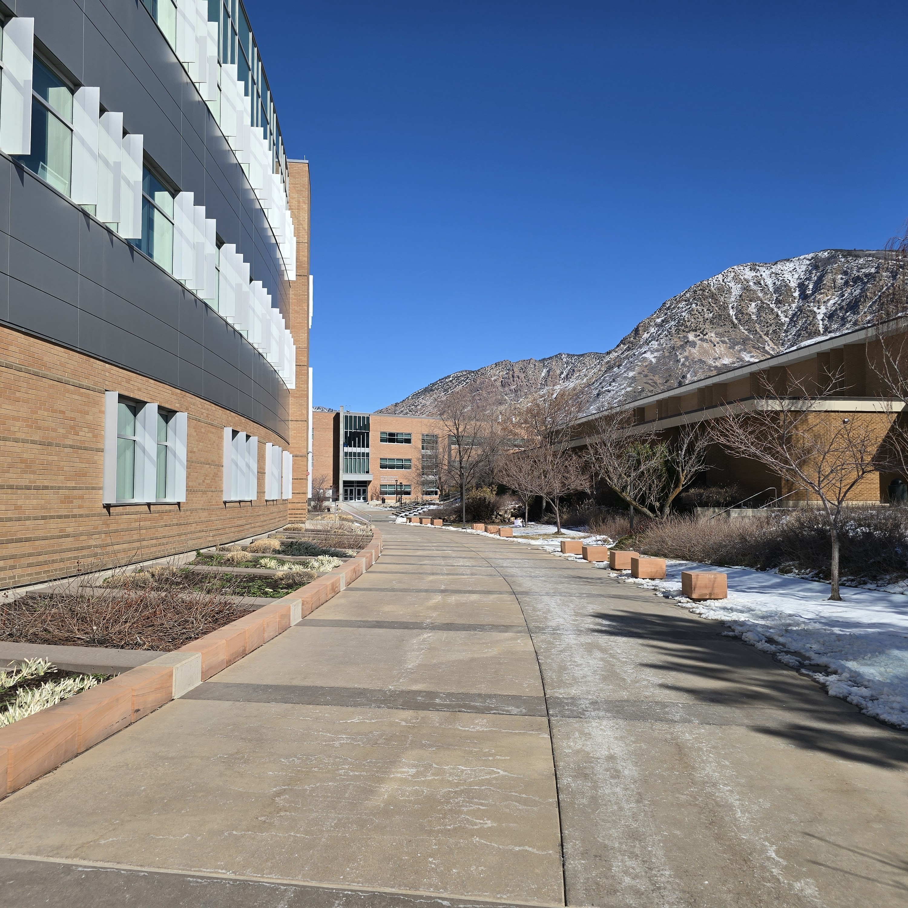 Exterior shot of Weber State